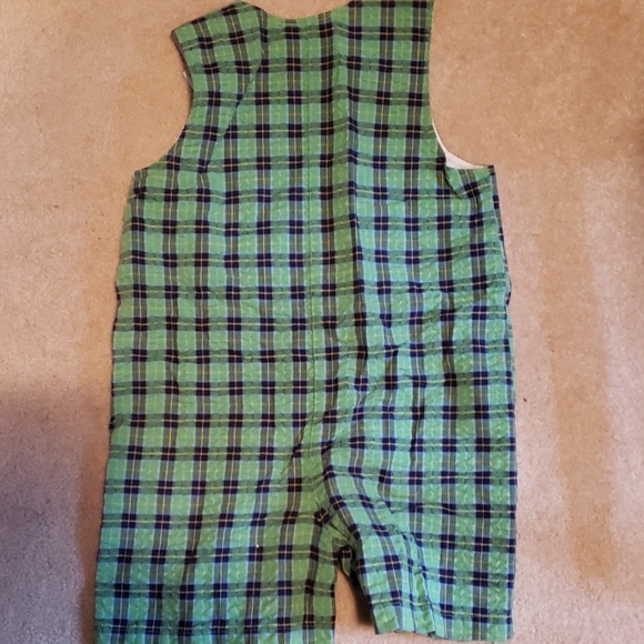 Boys toddler seersucker romper 4T - Picture 3 of 4